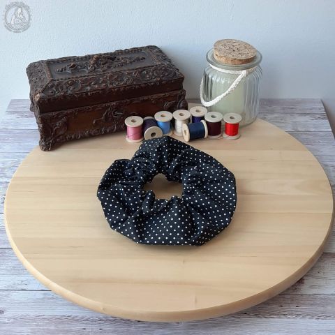 Chouchou cheveux - Piselli Noir