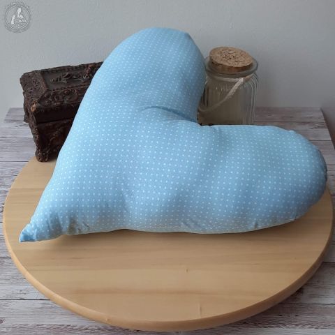 Coussein coeur - Piselli Ciel + Piselli Ciel