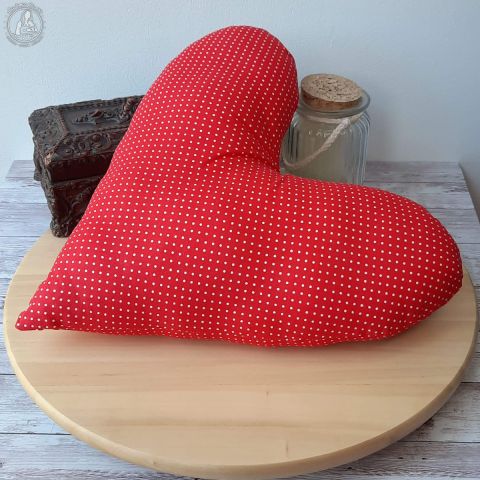 Coussein coeur - Piselli Rouge + Piselli Rouge