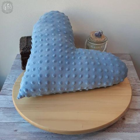 Coussin coeur Minky