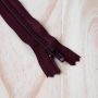 Fermeture à glissière-Aubergine - Voyage / Lavage - Aux temps des pois