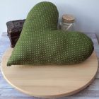 Coussein coeur - Piselli Kaki + Piselli Kaki